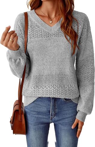 نوراكورا للسيدات الخامس سيفرات الكروشيه كروشيه خفيفة الوزن متماسكة سترة سور سبيكة طويلة الأكمام طويلة الخريف 2025 ملابس in Kuwait