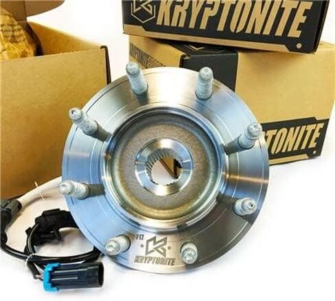 Tirrito Kryptonite 8 Lug استبدال عجلة محمل متوافق مع 1999-2010 Chevy/GMC Silverado/Sierra 2500HD/3500HD SRW & DRW (99-07 GM Classic GM 1500HD/2500/3500 SRW) in Saudi Arabia