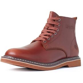 من المؤكد أن حذاء الخدمة 6 "للرجال ، أحذية عمل غير رسمية ، جلد كامل الحبوب ، نعل مطاطي مريح ، نعل خارجي مقاوم للانزلاق /0il /حمض ، رغوة الذاكرة القابلة للإزالة ، أحذية عمل بنية ناعمة in Kuwait