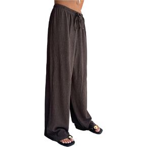 سراويل الساق الواسعة ذات الساق الواسعة من غورجليتر نساء 2025 سراويل فضفاضة كبيرة الحجم in Kuwait