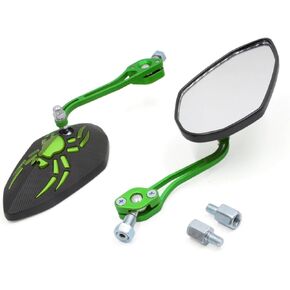 8mm 10mm thould dia pattern storevike staribike rearview mirror mirror green auto parts in Kuwait