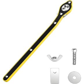 Car Jack Ratchet Wrench, 360 Swivel Labor-Saving Scissor Jack Adapter with Long Handle, Universal Automotive Tire Wheel Lug Wrench Tool, Fit for Small Cars SUVs in Saudi Arabia