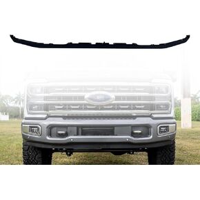 سد الهواء المنحرف الأمامي المتوافق مع 2023 2024 2025 F-ORD F250 F350 Super Duty Shorts فقط بديل لـ PC3Z-17626-CA-لوحة فالنس السفلى الأمامية السفلية الأسود in Kuwait