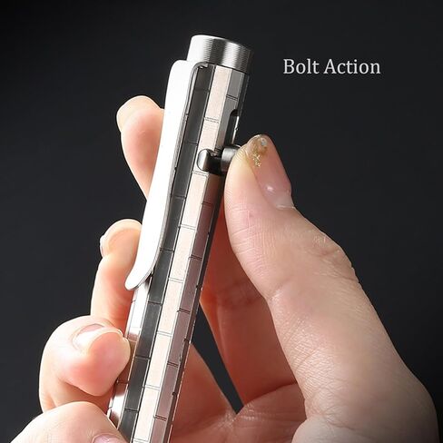 قلم الترباس من التيتانيوم 4.92 "قلم حبر مع مقطع جيب قابل لإعادة الملء in Kuwait