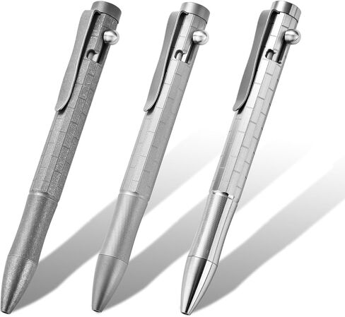 قلم الترباس من التيتانيوم 4.92 "قلم حبر مع مقطع جيب قابل لإعادة الملء in Kuwait