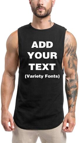 مخصصات Pullover Sports Dry Fit Tank Tops Sweatshirt أضف نصك الخاص للرجال in Kuwait