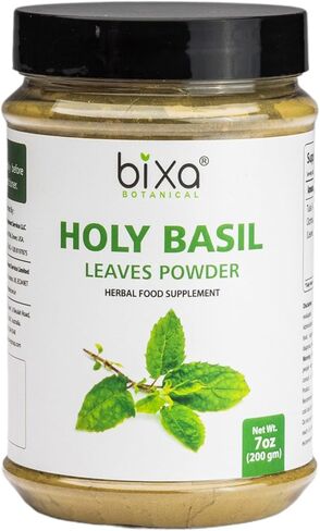 bixa BOTANICAL Holy Basil Extract Veg Capsules 60 Count (450mg) (Tulsi/Tulasi) | Herbal Supplement to Anti-Oxidant | Immunity Booster. in Kuwait