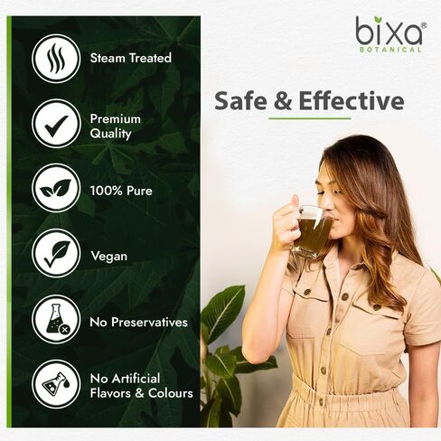 bixa BOTANICAL Holy Basil Extract Veg Capsules 60 Count (450mg) (Tulsi/Tulasi) | Herbal Supplement to Anti-Oxidant | Immunity Booster. in Kuwait