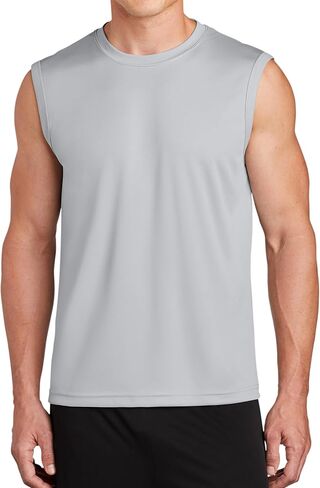 TOP TOP TOP للرجال بلا أكمام - 100 ٪ من قميص Muscle Muscle 100 ٪ من أجل اللياقة البدنية والملابس النشطة in Kuwait