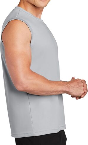 TOP TOP TOP للرجال بلا أكمام - 100 ٪ من قميص Muscle Muscle 100 ٪ من أجل اللياقة البدنية والملابس النشطة in Kuwait