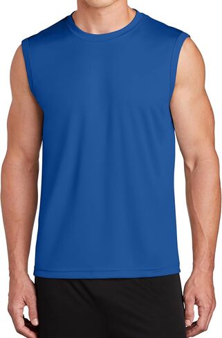 TOP TOP TOP للرجال بلا أكمام - 100 ٪ من قميص Muscle Muscle 100 ٪ من أجل اللياقة البدنية والملابس النشطة in Kuwait