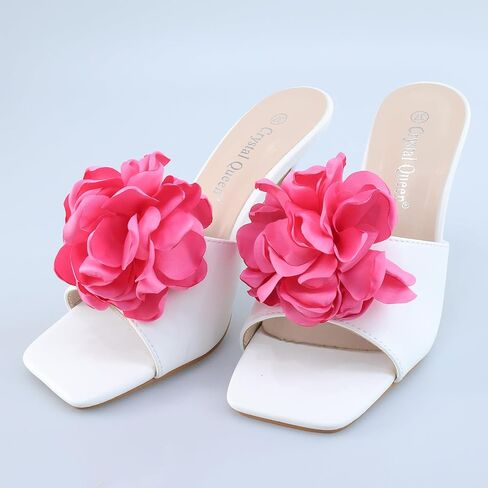 Vintage Decorative Flower Shoe Clips Elegant Black Rose Floral Removable High Heels Buckles Wedding Bridal Shoes Accessories in Saudi Arabia