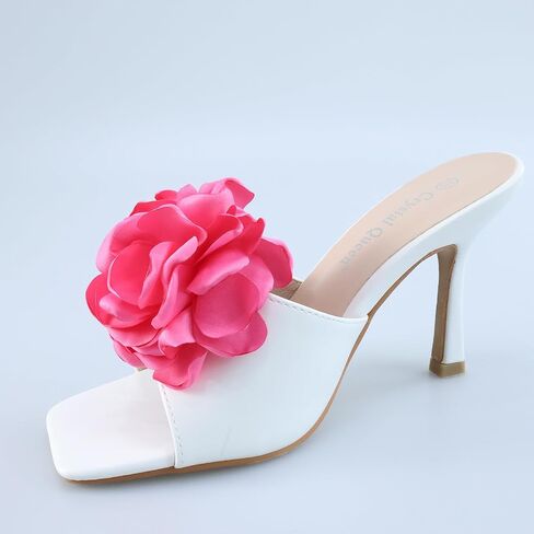 Vintage Decorative Flower Shoe Clips Elegant Black Rose Floral Removable High Heels Buckles Wedding Bridal Shoes Accessories in Saudi Arabia
