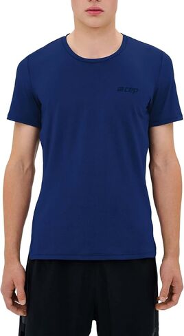 CEP The Run Short Sleeve Shirt للرجال - الأداء الخفيف الأداء Activewear للراحة التنفسية in Kuwait