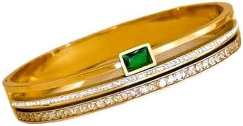 Versatile Luxe Bangle Bracelet – Perfect for Christmas, Weddings, Birthdays & Valentine’s Date, Traditional or Casual Wear in Kuwait