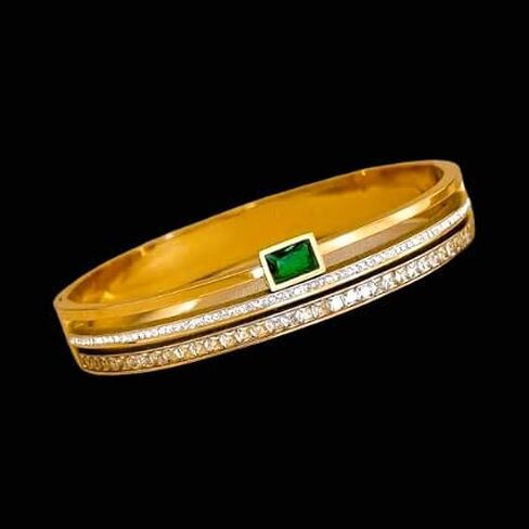 Versatile Luxe Bangle Bracelet – Perfect for Christmas, Weddings, Birthdays & Valentine’s Date, Traditional or Casual Wear in Kuwait