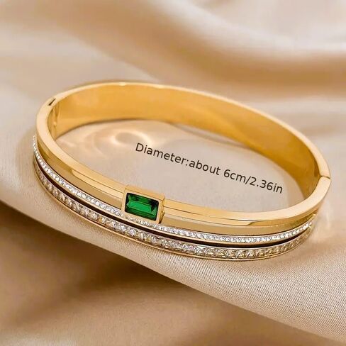 Versatile Luxe Bangle Bracelet – Perfect for Christmas, Weddings, Birthdays & Valentine’s Date, Traditional or Casual Wear in Kuwait
