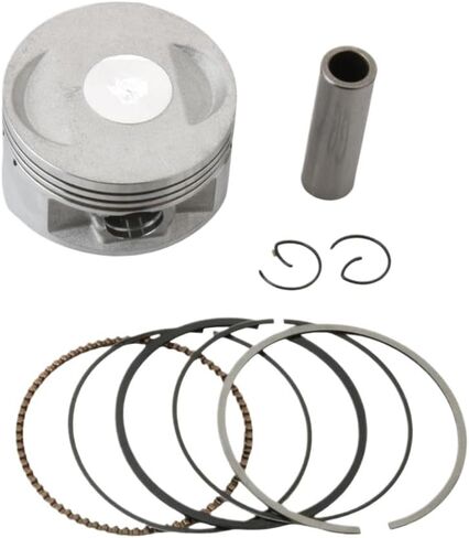 Piston Kit Compatible With 125cc 150cc 152QMI 157QMJ 4-Stroke Engines Sizes 52.4mm 57.4mm 58.5mm 61mm 63mm For Various Scooter Models(180cc 63mm) in Saudi Arabia
