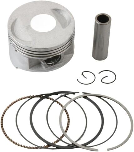 Piston Kit Compatible With 125cc 150cc 152QMI 157QMJ 4-Stroke Engines Sizes 52.4mm 57.4mm 58.5mm 61mm 63mm For Various Scooter Models(180cc 63mm) in Saudi Arabia