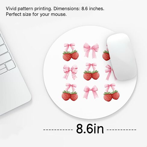 Vintage Butterfly Mouse Pad, Mouse Pads for Desk, Neutral Retro Butterfly Moth Mousepad for Office Dorm Computer Laptop Gaming, Desk Accessories, 8.7x8.7 Inch in Kuwait