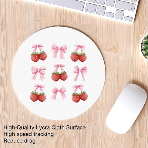 Vintage Butterfly Mouse Pad, Mouse Pads for Desk, Neutral Retro Butterfly Moth Mousepad for Office Dorm Computer Laptop Gaming, Desk Accessories, 8.7x8.7 Inch in Kuwait
