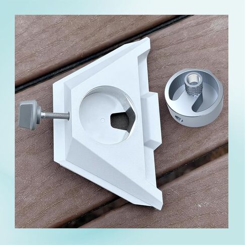 محول Starlink Mini مع 1/4"-20 (الحجم الأكثر شيوعًا) - محول رأس كروي مزدوج برأس كروي 360 درجة - ملحقات Starlink Mini Mount - مجموعة تثبيت Stalink Mini - - لـ RV/السيارة/البيك اب in Saudi Arabia