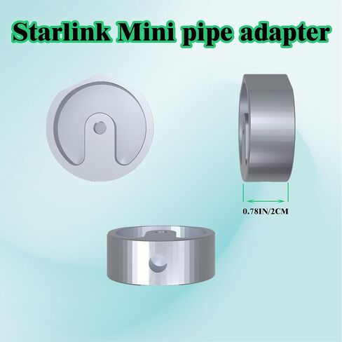 محول Starlink Mini مع 1/4"-20 (الحجم الأكثر شيوعًا) - محول رأس كروي مزدوج برأس كروي 360 درجة - ملحقات Starlink Mini Mount - مجموعة تثبيت Stalink Mini - - لـ RV/السيارة/البيك اب in Saudi Arabia