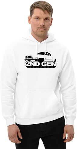 Aggressive Thread 2nd Gen Truck Hoodie Mens Second Generation 1994-2002 12v or 24v Diesel or Gas Pickup Sweatshirt in Kuwait