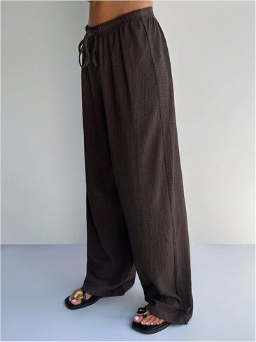 سراويل الساق الواسعة ذات الساق الواسعة من غورجليتر نساء 2025 سراويل فضفاضة كبيرة الحجم in Kuwait