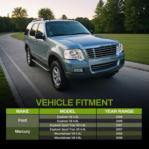 AutoSaver88 المبرد المتوافق مع Explorer 2006 ، 2007 Explorer Sport Trac ، 2006 Mercury Mountaineer 4.0L V6 4.6L V8 in Saudi Arabia