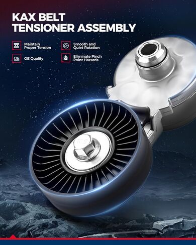 Kax 39342 حزام توتر بكرة متوافقة مع Jeep Cherokee 2014-2022 ، Chrysler Pacifica 2017-2023 ، Chrysler 200 2015-2017 ، Chrysler Voyager 2020-2021 in Saudi Arabia
