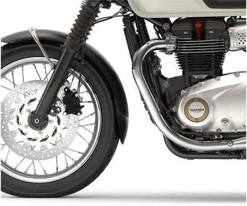 Puig 9833N Front Fender Extension Triumph Bonneville T100/T120 16-21 C/Black in Saudi Arabia