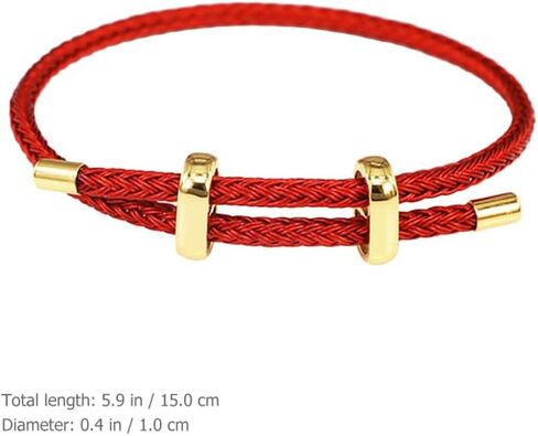 LIFKOME Braided Bracelet Woven Bracelet Rope Bracelet for Women Bracelets for Men Mens Bracelet Men Bracelet Bracelets for Women Couples Bracelets Unisex Bracelet Man Bracelet Red String in Saudi Arabia
