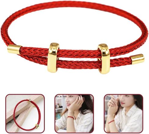 LIFKOME Braided Bracelet Woven Bracelet Rope Bracelet for Women Bracelets for Men Mens Bracelet Men Bracelet Bracelets for Women Couples Bracelets Unisex Bracelet Man Bracelet Red String in Saudi Arabia