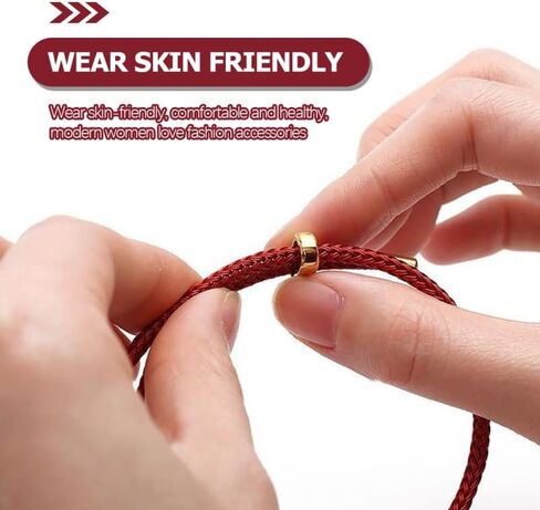 LIFKOME Braided Bracelet Woven Bracelet Rope Bracelet for Women Bracelets for Men Mens Bracelet Men Bracelet Bracelets for Women Couples Bracelets Unisex Bracelet Man Bracelet Red String in Saudi Arabia