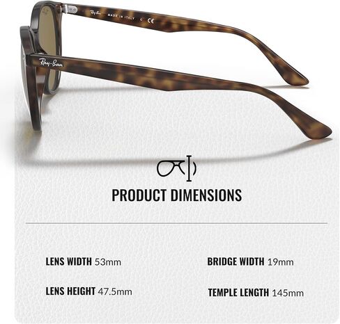 نظارة شمسية Ray-Ban RB4305 على شكل فانتوس مع مجموعة نظارات - ملاءمة عالية - نظارة شمسية كلاسيكية مثالية للمناسبات الرسمية والعادية in Kuwait