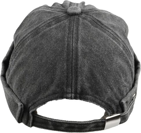 Washed Cotton Docker Cap, Unisex Brimless, Rolled Cuffed Men Skull Beanie, Harbour Pigment Dyed Hat in Kuwait