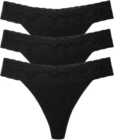 Natori Women's Bliss Perfection بحجم واحد كلاسيكي ثونغ 3 حزمة in Saudi Arabia