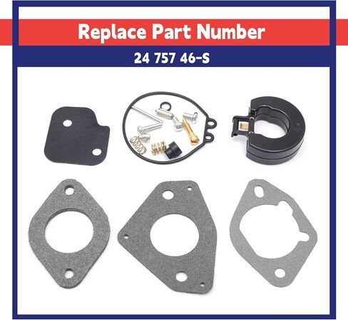 24 757 46-S تسرب مكافأة للمكربن البناء البديل لـ Kohler AM133201 CV22 CV23 CV675 CV680 SV710-SV740 لجون ديري Z510A Z520A Z710A L130A in Saudi Arabia