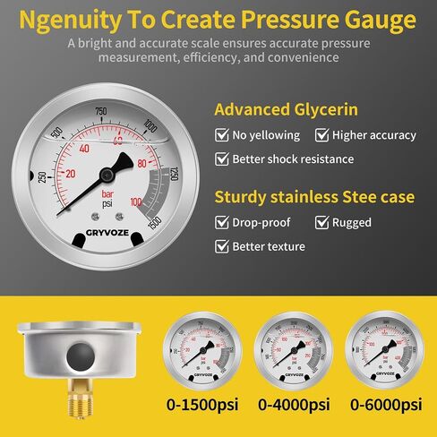 Hydraulic Pressure Test Kit with 5 Gauges(10/100/250/400/600bar) 13 Test Couplings 14 Tee Connectors 5 Test Hoses, Hydraulic Nitrogen Gauge Tester Set for Excavator Construction Machinery Mine in Kuwait