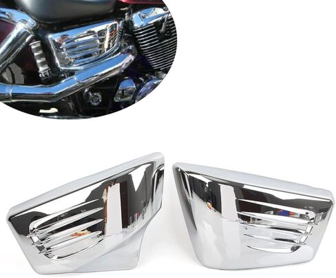 يغطي FSFY Automotive Side استبدال Honda VT1100C2 Shadow American Classic Edition (A.C.E.) 1995 1996 1997 1998 2000 ، Chrome in Kuwait