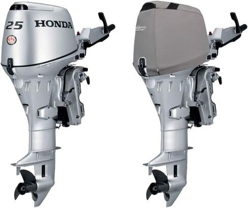 Oceansouth Custom Fit Vented Covers for Honda Outboard Engine (Gray, BF175-BF225 V6 3.5L (from 2010 up to 2024)) in Saudi Arabia