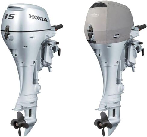 Oceansouth Custom Fit Vented Covers for Honda Outboard Engine (Gray, BF175-BF225 V6 3.5L (from 2010 up to 2024)) in Saudi Arabia