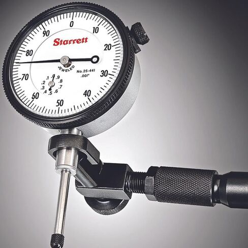 Starrett Magnetic Base Indicator Holder Set with 196B1 Indicator and Swivel Post Assembly - Ideal for Professionals and DIY Home Improvement - 657C in Saudi Arabia