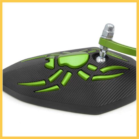 8mm 10mm thould dia pattern storevike staribike rearview mirror mirror green auto parts in Kuwait