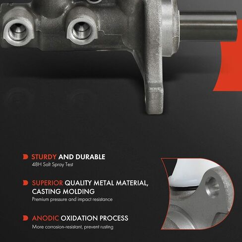 A-Premium Brake Master Cylinder with Reservoir and Sensor Compatible with Hyundai and Kia Vehicles - Accent 2012-2017, Rio 2012-2015 in Saudi Arabia