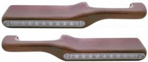 UNITED PACIFIC 87994 Door Armrest Wood, with Led, Amber Led/Clear Lens, for Peterbilt in Kuwait