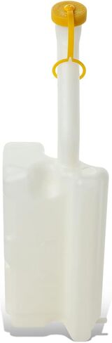 أسرة السيارات HO3014114 مصنع على طراز الخزان خزان زجاجة زجاجة فائض مع CAP متوافق مع Honda Civic SL 2.0L 2002-2005 ، Bare White in Saudi Arabia