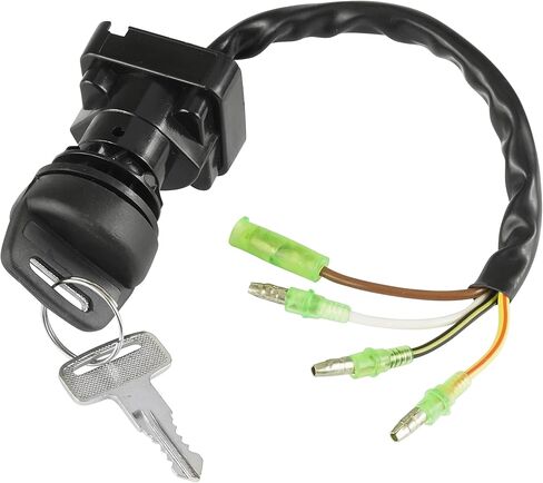 Caltric Ignition Key Switch Compatible with Kawasaki Bayou 220 Klf220 1988-1995 Atv Switch in Saudi Arabia