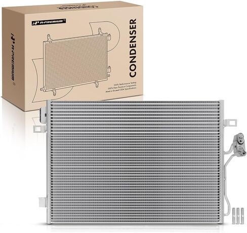 A-Premium Air Conditioning A/C Condenser Compatible with 2009-2010 Dodge Journey 2.4L 3.5L, Replace# 68038244AA in Saudi Arabia